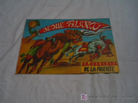 Tebeos: JEQUE BLANCO N&ordm; 6: LA CARAVANA DE LA MUERTE - Foto 1