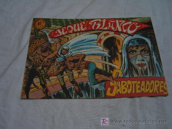 Tebeos: JEQUE BLANCO N&ordm; 15: SABOTEADORES - Foto 1