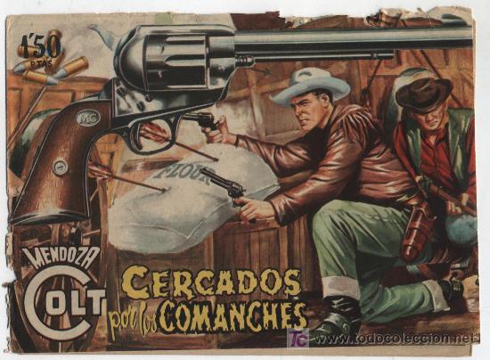 Tebeos: Mendoza Colt n&ordm; 20. Roll&aacute;n 1955. - Foto 1