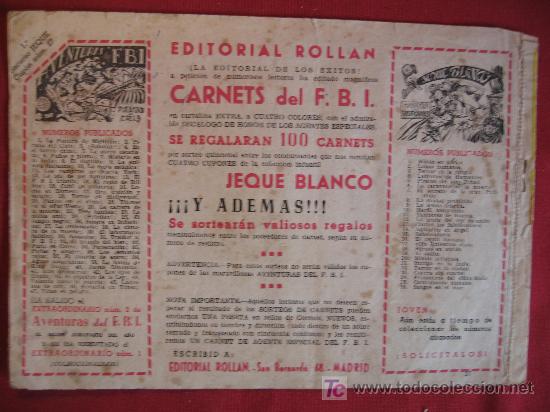 Tebeos: JEQUE BLANCO - A TRAICION - Foto 3