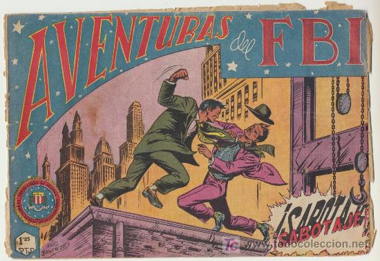 Tebeos: Aventuras del FBI n&ordm; 3. Edit. Roll&aacute;n 1951. - Foto 1