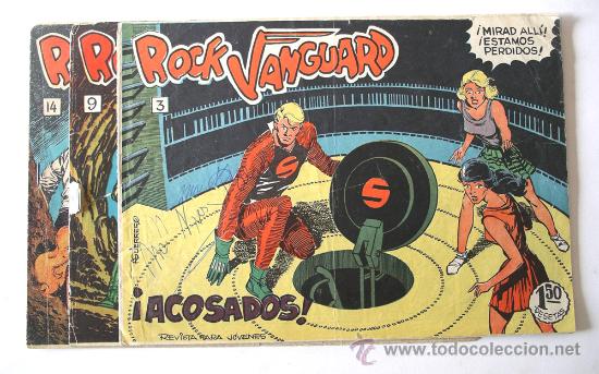 Tebeos: Rock Vanguard n&ordm; 3, 9 y 14 - Foto 1