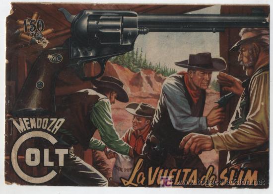 Tebeos: Mendoza Colt n&ordm; 11. Roll&aacute;n 1955. - Foto 1