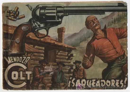Tebeos: Mendoza Colt n&ordm; 14. Roll&aacute;n 1955. - Foto 1