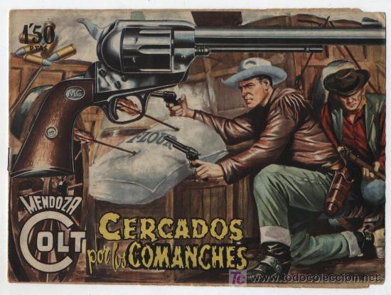Tebeos: Mendoza Colt n&ordm; 20. Roll&aacute;n 1955. - Foto 1