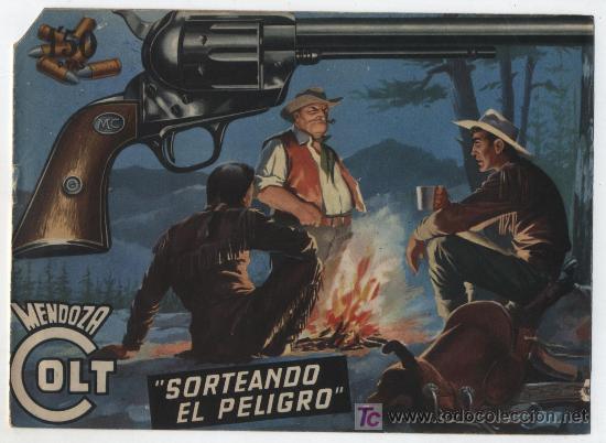 Tebeos: Mendoza Colt n&ordm; 21. Roll&aacute;n 1955. - Foto 1