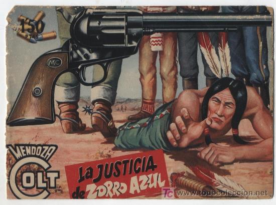 Tebeos: Mendoza Colt n&ordm; 26. Roll&aacute;n 1955. - Foto 1