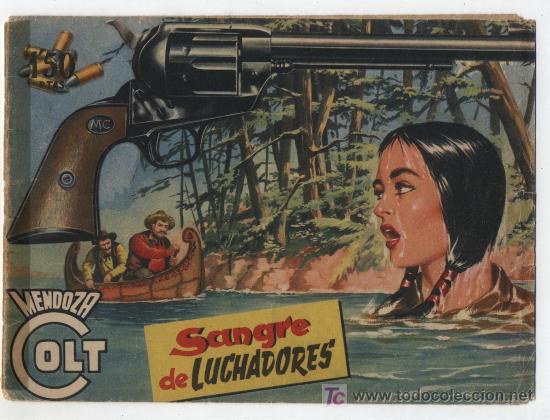 Tebeos: Mendoza Colt n&ordm; 28. Roll&aacute;n 1955. - Foto 1
