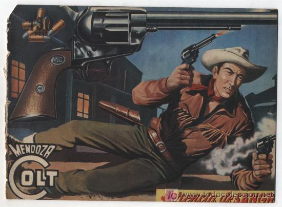 Tebeos: Mendoza Colt n&ordm; 32. Roll&aacute;n 1955. - Foto 1
