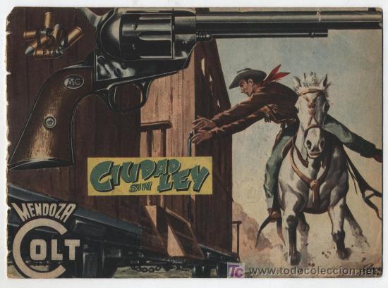 Tebeos: Mendoza Colt n&ordm; 33. Roll&aacute;n 1955. - Foto 1