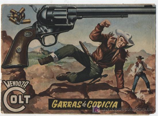 Tebeos: Mendoza Colt n&ordm; 34. Roll&aacute;n 1955. - Foto 1