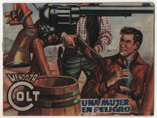 Tebeos: Mendoza Colt n&ordm; 78. Roll&aacute;n 1955. - Foto 1