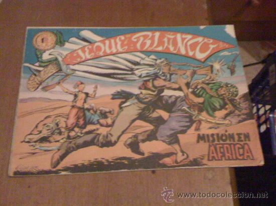 Tebeos: Jeque blanco, n&ordm; 1. Misi&oacute;n en Africa. - Foto 1