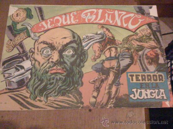 Tebeos: Jeque blanco, n&ordm; 3. Terror en la jungla. - Foto 1