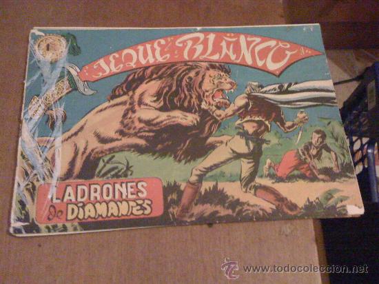 Tebeos: Jeque blanco, n&ordm; 4. Ladrones de diamantes. - Foto 1