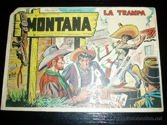Tebeos: MONTANA  N&ordm; 8. EDITORIAL ROLLAN. ORIGINAL. - Foto 1
