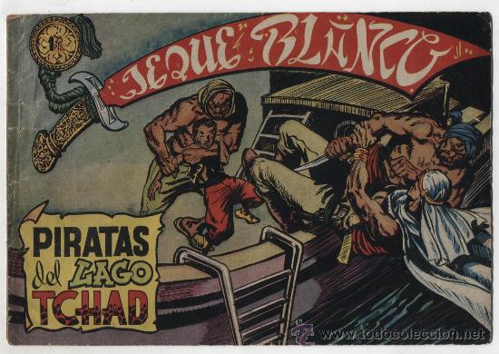Tebeos: Jeque Blanco n&ordm; 5: Piratas del lago Tchad. - Foto 1