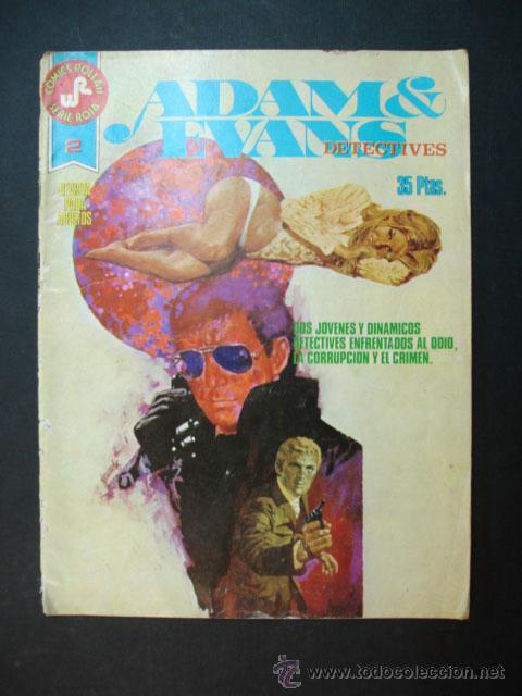 Tebeos: ADAMS & EVANS DETECTIVES. COMICS ROLLAN, SERIE ROJA. N&Uacute;MERO 2. - Foto 1
