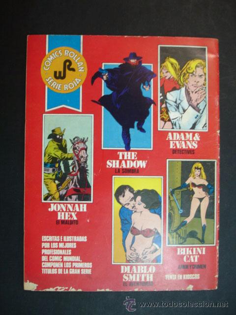 Tebeos: ADAMS & EVANS DETECTIVES. COMICS ROLLAN, SERIE ROJA. A&Ntilde;O 1, N&Uacute;MERO 4. - Foto 3