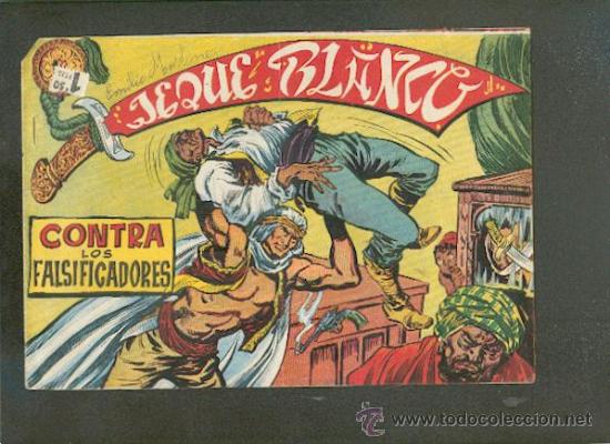 Tebeos: JEQUE BLANCO N&ordm; 13, EDITORIAL ROLL&Aacute;N - Foto 1