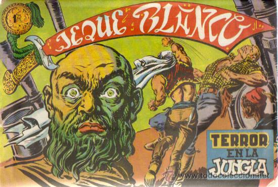 Tebeos: JEQUE BLANCO N&ordm; 3 - ED.ROLLAN 1951 (ORIGINAL) - Foto 1