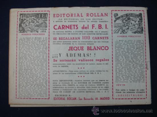 Tebeos: AVENTURAS DEL FBI. N&ordm; 71. LA REDADA. - Foto 3