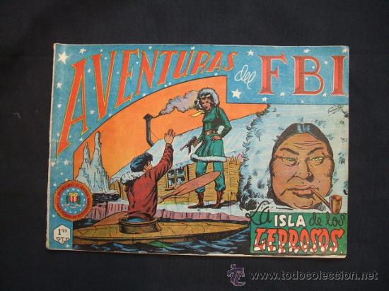 Tebeos: AVENTURAS DEL FBI - N&ordm; 52 - LA ISLA DE LOS LEPROSOS - - Foto 1