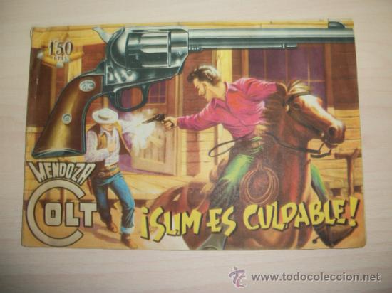 Tebeos: MENDOZA COLT N&ordm; 5 ORIGINAL EDITORIAL ROLLAN - Foto 1