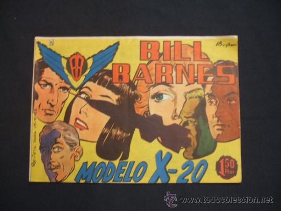 Tebeos: BILL BARNES - N&ordm; 16 - MODELO X-20 - EDITORIAL ROLLAN - - Foto 1