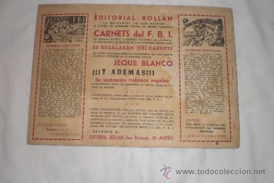 Tebeos: AVENTURAS DEL FBI N&ordm; 56 - Foto 2