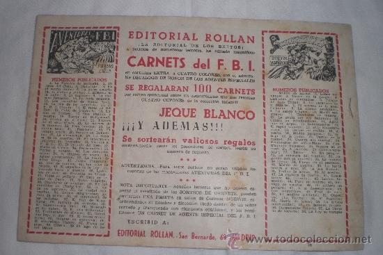 Tebeos: AVENTURAS DEL FBI N&ordm; 78 - Foto 2