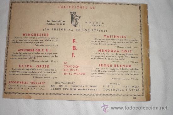 Tebeos: AVENTURAS DEL FBI N&ordm; 128 - Foto 2