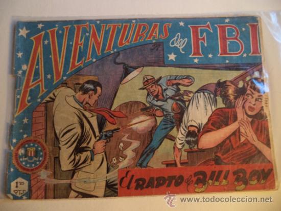 Tebeos: AVENTURAS DEL FBI N&ordm; 14.ORIGINAL - Foto 1