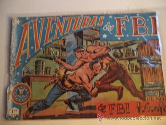 Tebeos: AVENTURAS DEL FBI N&ordm; 13.ORIGINAL - Foto 1