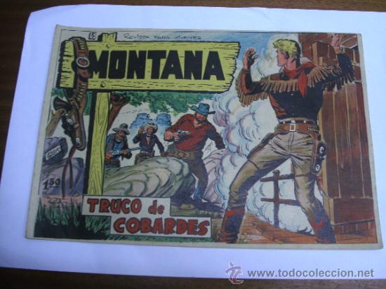 Tebeos: MONTANA / LOTE CON LOS N&Uacute;MEROS 2, 3, 4, 5 Y 6 / ROLLAN ORIGINAL - Foto 8