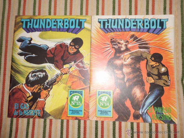 Tebeos: THUNDERBOLT SERIE AZUL ROLLAN COMPLETA - Foto 2