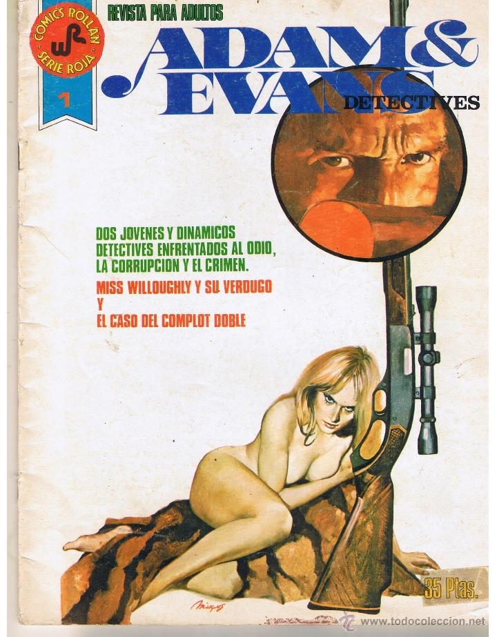 Tebeos: COMICS ROLLAN SERIE ROJA. ADAM & EVANS. NUMERO 1. - Foto 1