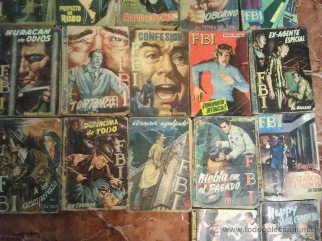 Tebeos: LOTE COLECCI&Oacute;N FBI 20 LIBROS - Foto 1