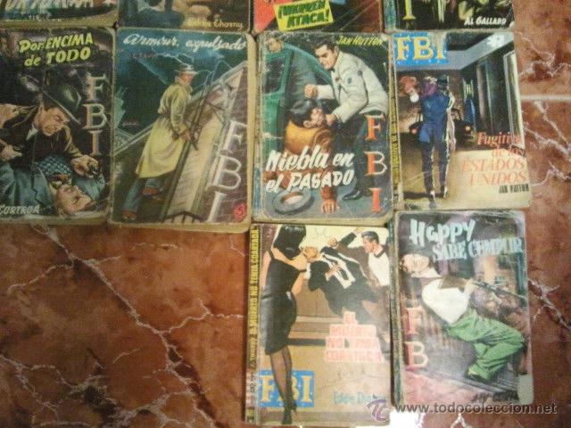 Tebeos: LOTE COLECCI&Oacute;N FBI 20 LIBROS - Foto 3