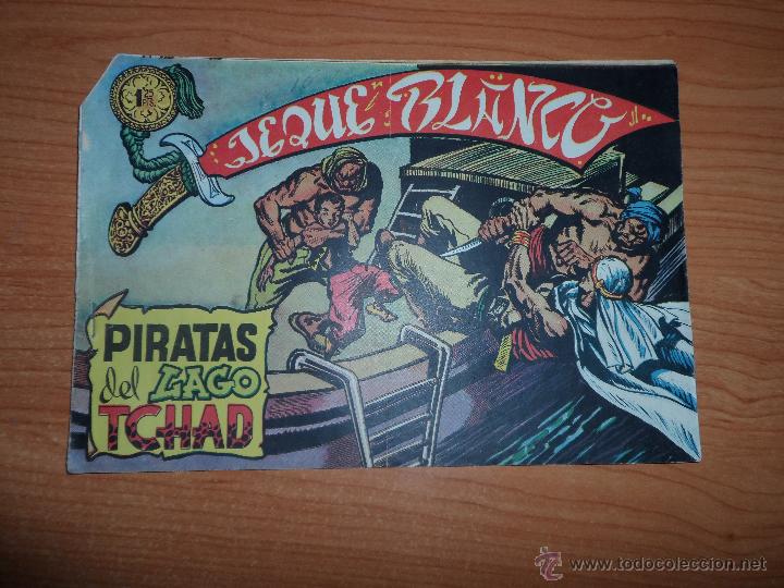 Tebeos: JEQUE BLANCO N&ordm; 5 ORIGINAL EDITORIAL ROLLAN 1952 - Foto 1