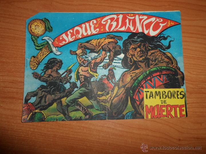 Tebeos: JEQUE BLANCO N&ordm; 11 ORIGINAL EDITORIAL ROLLAN 1952 - Foto 1