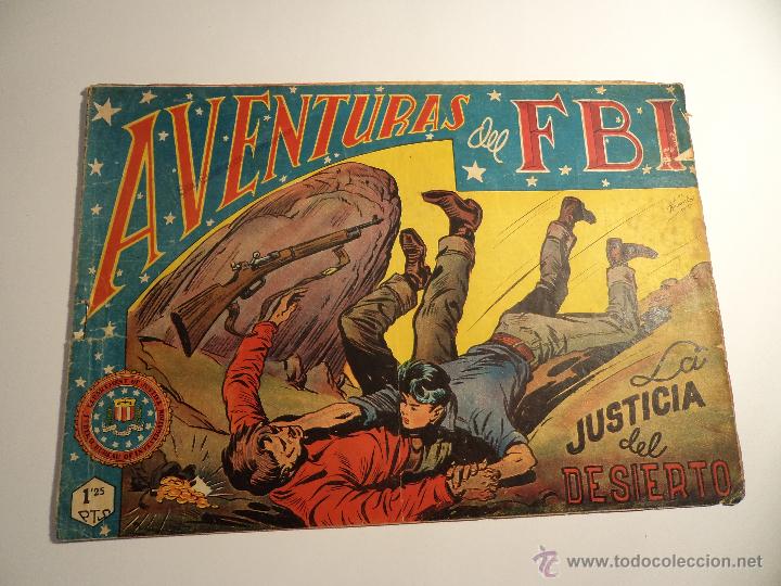 Tebeos: Aventuras del FBI . n&ordm; 58. Rollan. (a-1) - Foto 1