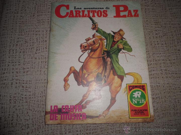 Tebeos: CARLITOS PAZ N&ordm; 18  EDITORIAL ROLLAN - Foto 1