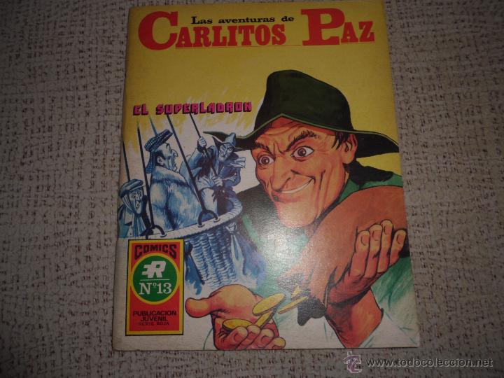 Tebeos: CARLITOS PAZ N&ordm; 13  EDITORIAL ROLLAN - Foto 1