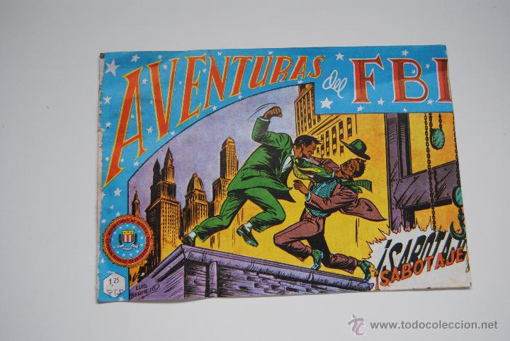 Tebeos: FACSIMIL AVENTURAS DEL FBI  SABOTAJE - Foto 1