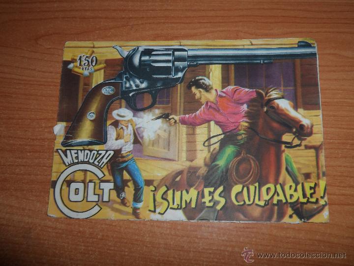 Tebeos: MENDOZA COLT N&ordm; 5 ORIGINAL EDITORIAL ROLLAN - Foto 1
