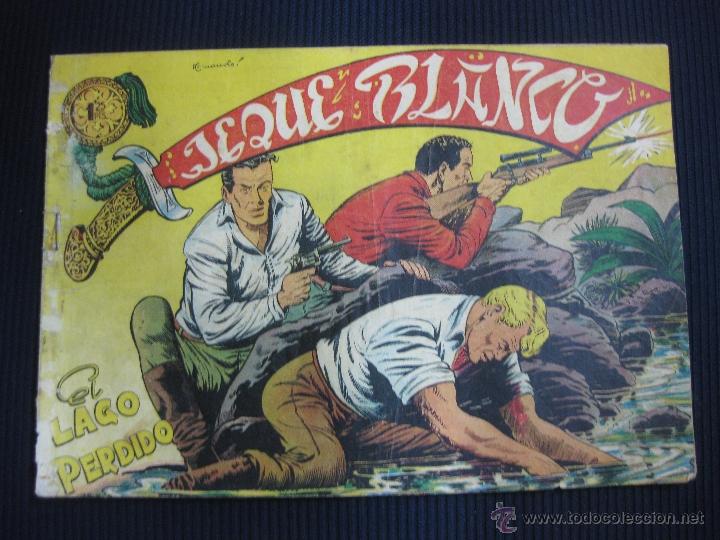 Tebeos: JEQUE BLANCO N&ordm; 109. EDITORIAL ROLLAN. - Foto 1