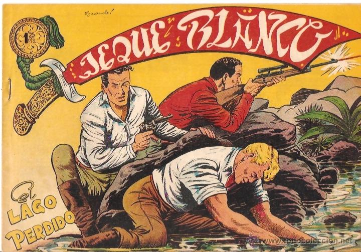 Tebeos: COMIC JEQUE BLANCO N&ordm; 109 - Foto 1