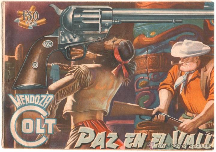 Tebeos: MENDOZA COLT ORIGINAL N&ordm; 10 - EDITORAL ROLLAN - Foto 1