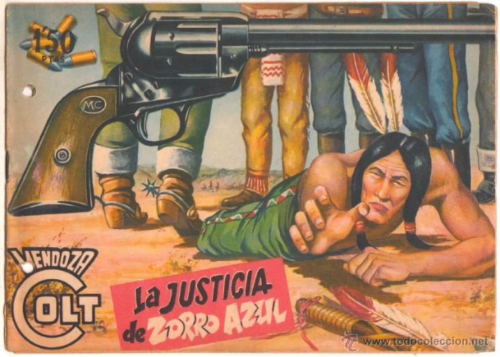 Comics: MENDOZA COLT ORIGINAL Nº 26 - EDITORAL ROLLAN 1955 por MARTIN SALVADOR